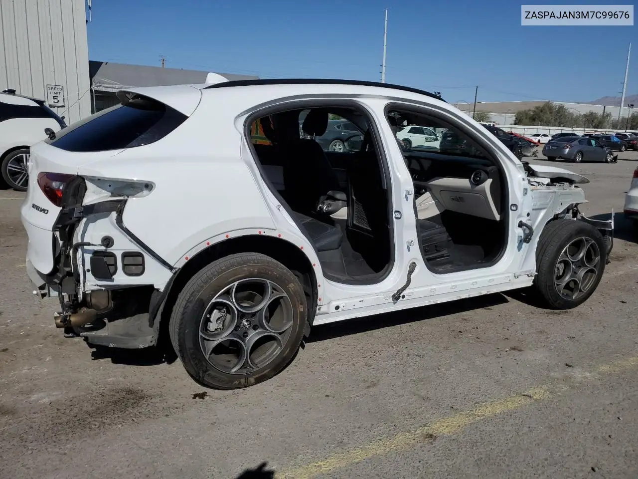 2021 Alfa Romeo Stelvio Sport VIN: ZASPAJAN3M7C99676 Lot: 52385805