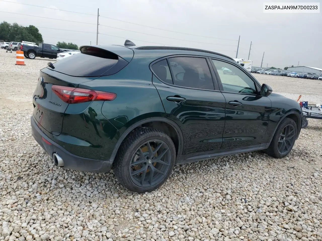 2021 Alfa Romeo Stelvio Sport VIN: ZASPAJAN9M7D00233 Lot: 55682555