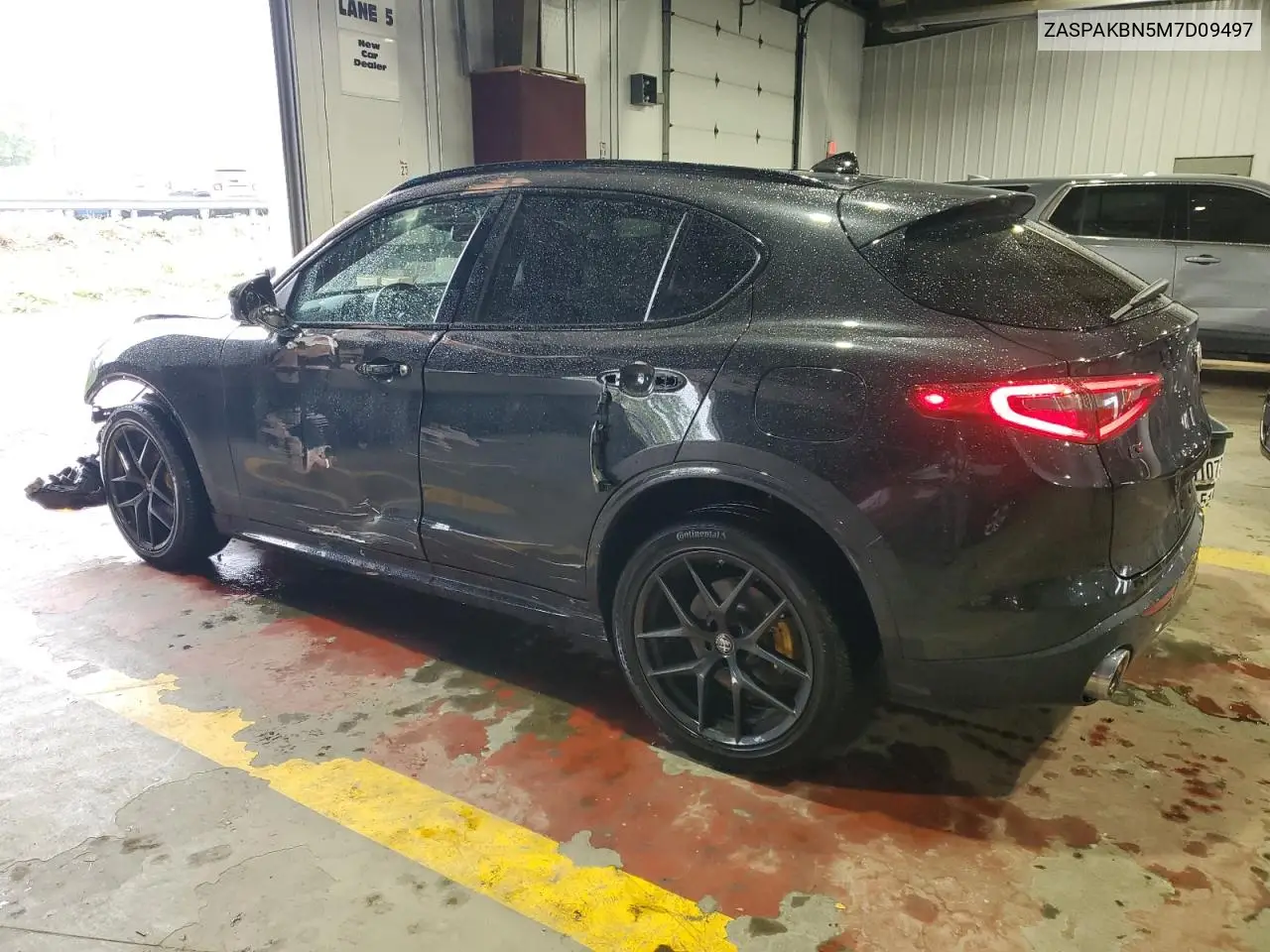 2021 Alfa Romeo Stelvio Ti VIN: ZASPAKBN5M7D09497 Lot: 56133725