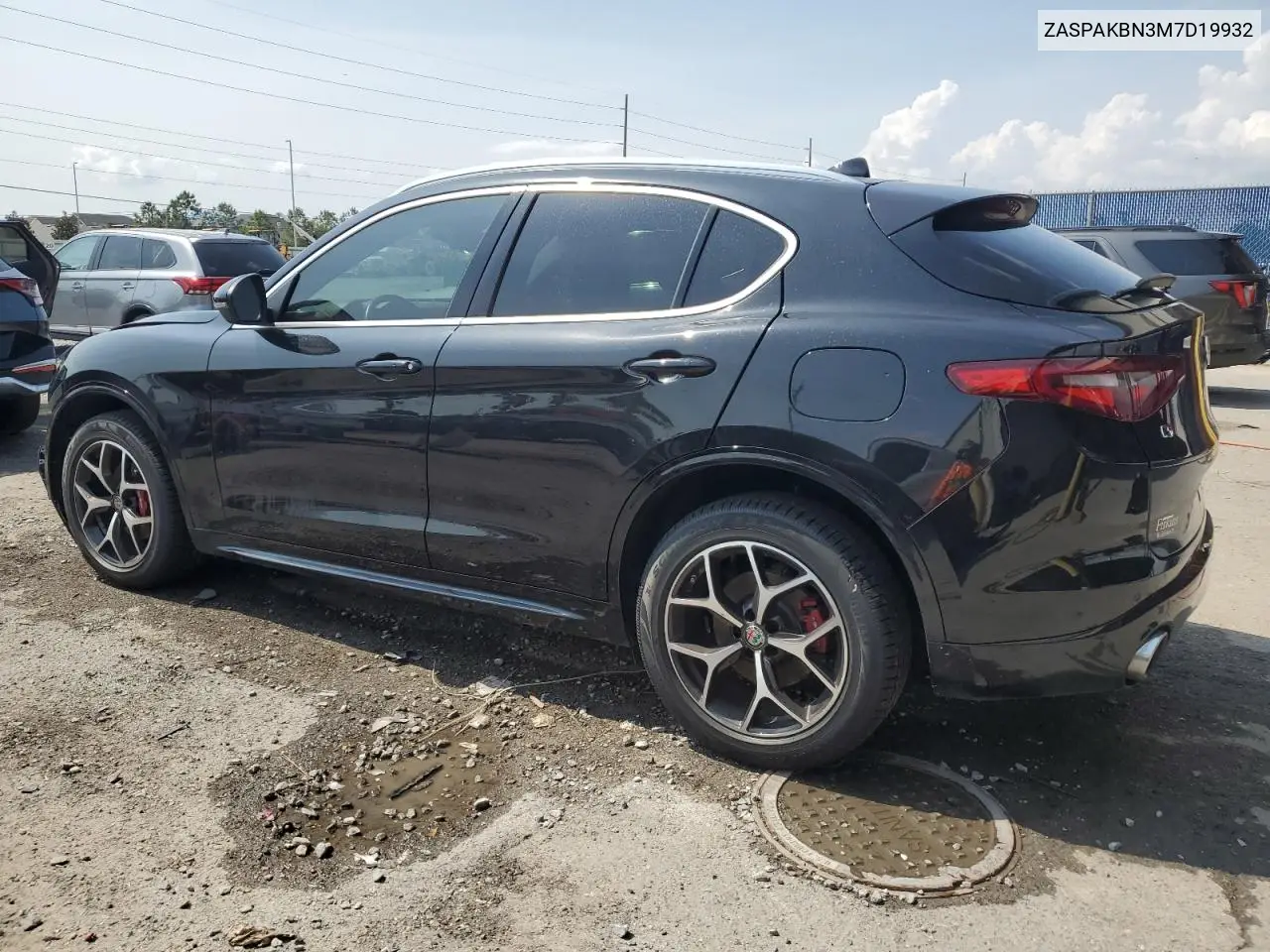 2021 Alfa Romeo Stelvio Ti VIN: ZASPAKBN3M7D19932 Lot: 56175885