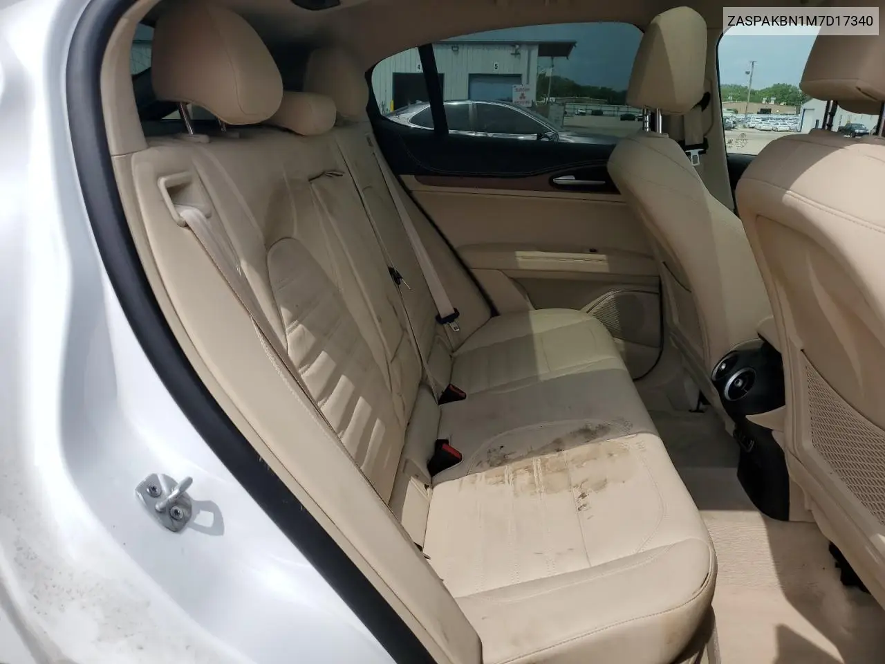 2021 Alfa Romeo Stelvio Ti VIN: ZASPAKBN1M7D17340 Lot: 60436035