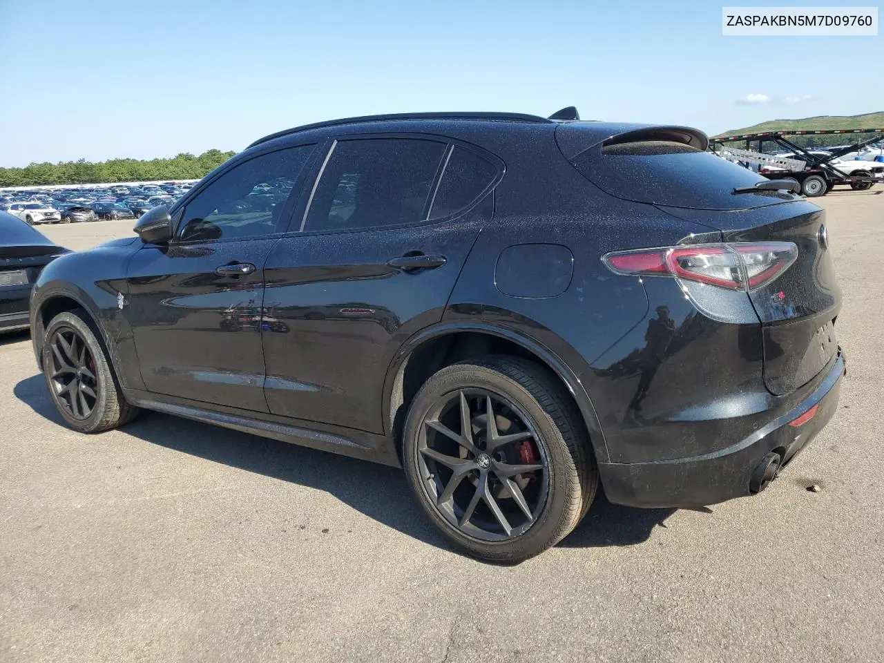 2021 Alfa Romeo Stelvio Ti VIN: ZASPAKBN5M7D09760 Lot: 65021475