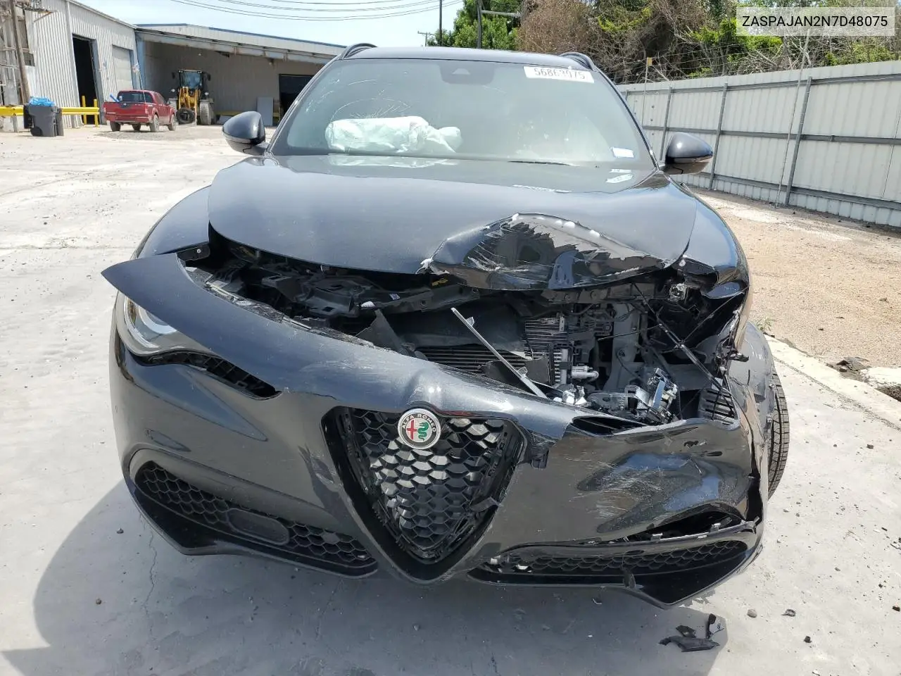 2022 Alfa Romeo Stelvio VIN: ZASPAJAN2N7D48075 Lot: 56863075