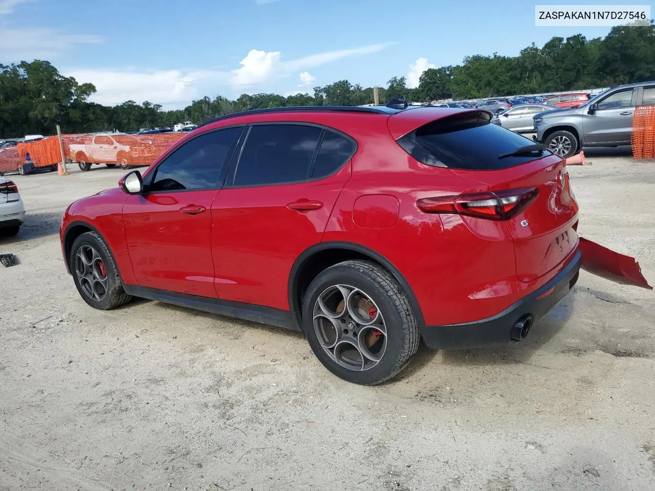 2022 Alfa Romeo Stelvio VIN: ZASPAKAN1N7D27546 Lot: 60719605