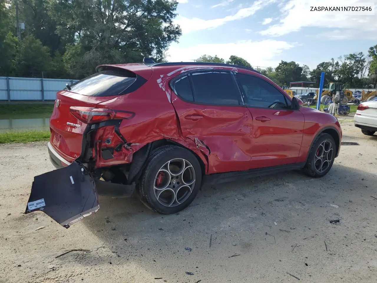 2022 Alfa Romeo Stelvio VIN: ZASPAKAN1N7D27546 Lot: 60719605