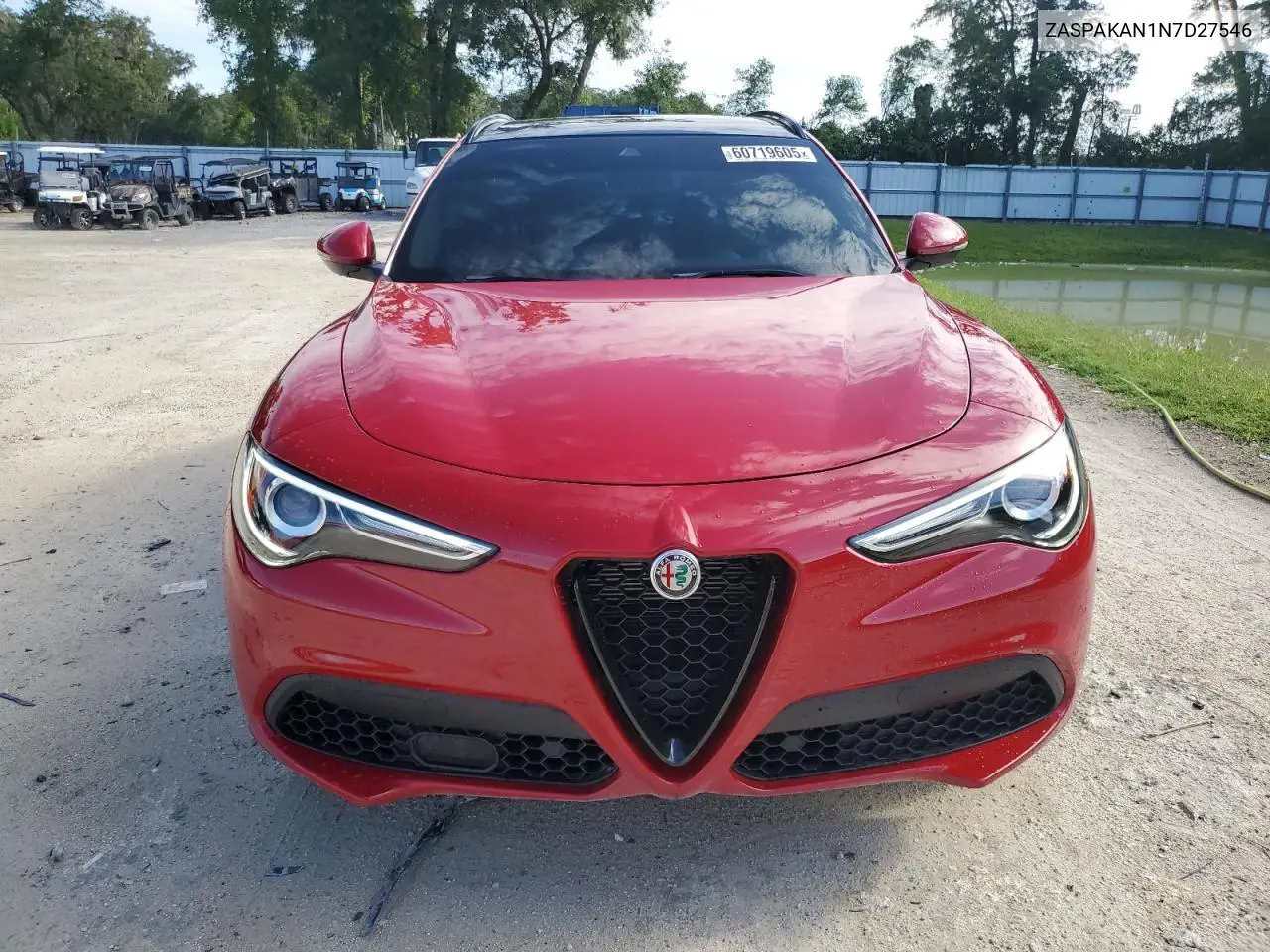 2022 Alfa Romeo Stelvio VIN: ZASPAKAN1N7D27546 Lot: 60719605