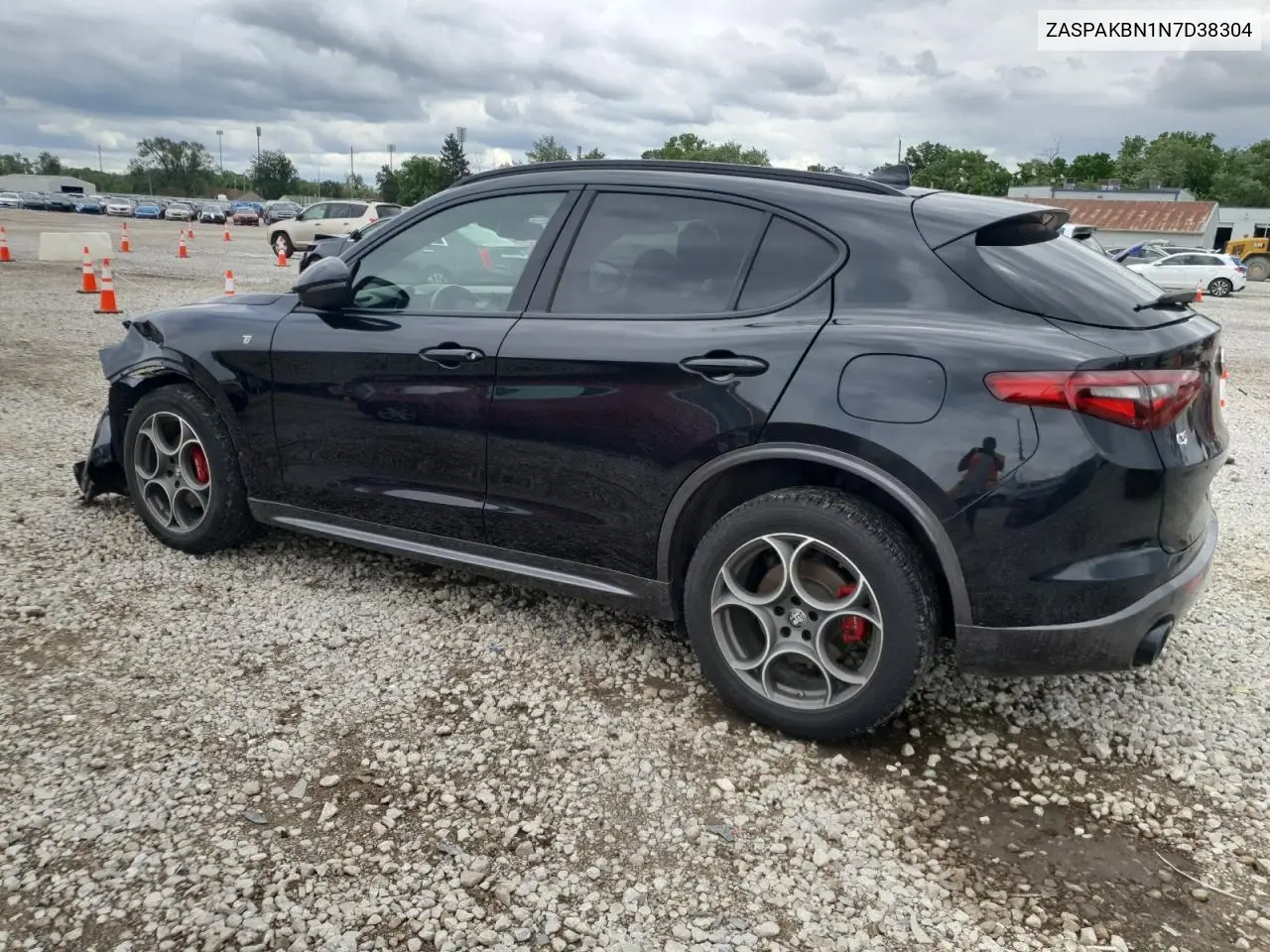 2022 Alfa Romeo Stelvio Ti VIN: ZASPAKBN1N7D38304 Lot: 61393005