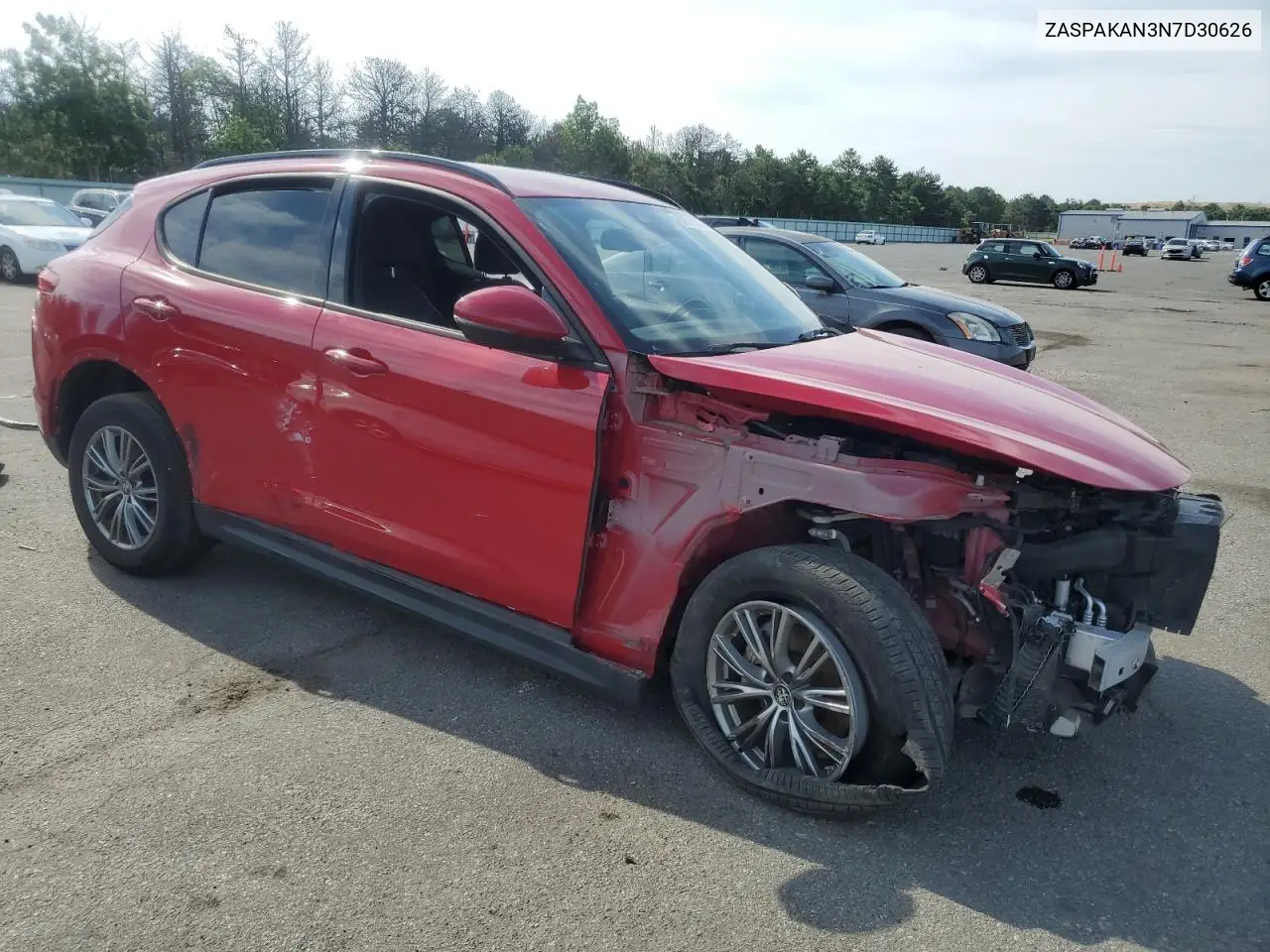 2022 Alfa Romeo Stelvio VIN: ZASPAKAN3N7D30626 Lot: 62811705