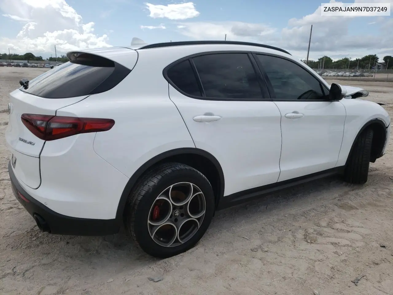 2022 Alfa Romeo Stelvio VIN: ZASPAJAN9N7D37249 Lot: 62855585