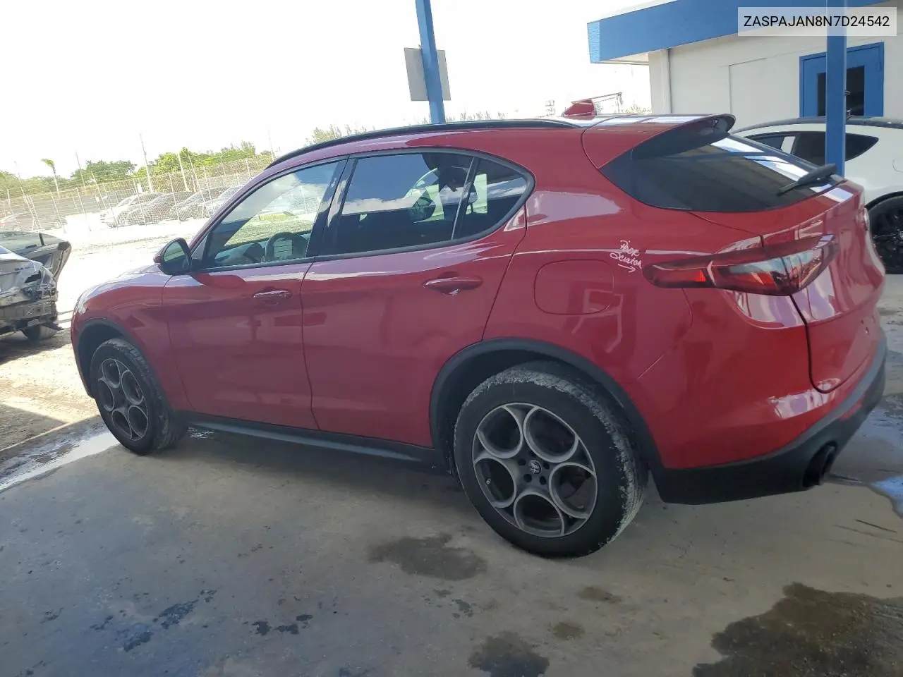 2022 Alfa Romeo Stelvio VIN: ZASPAJAN8N7D24542 Lot: 64621295