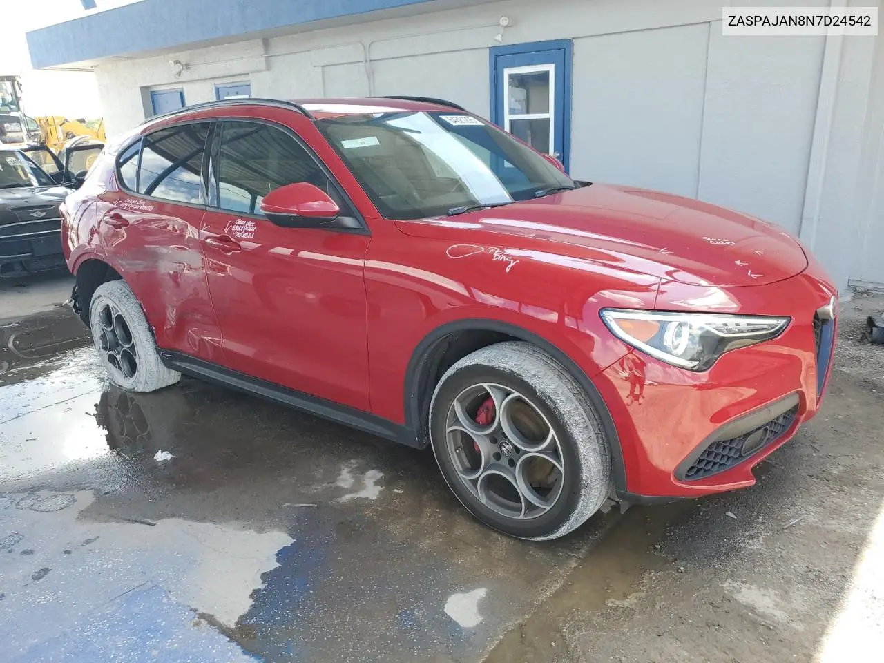2022 Alfa Romeo Stelvio VIN: ZASPAJAN8N7D24542 Lot: 64621295