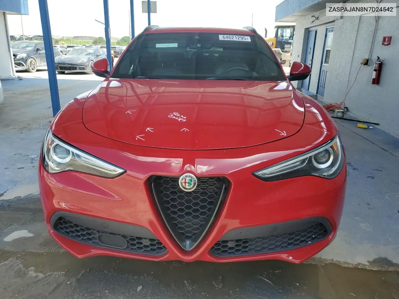 2022 Alfa Romeo Stelvio VIN: ZASPAJAN8N7D24542 Lot: 64621295