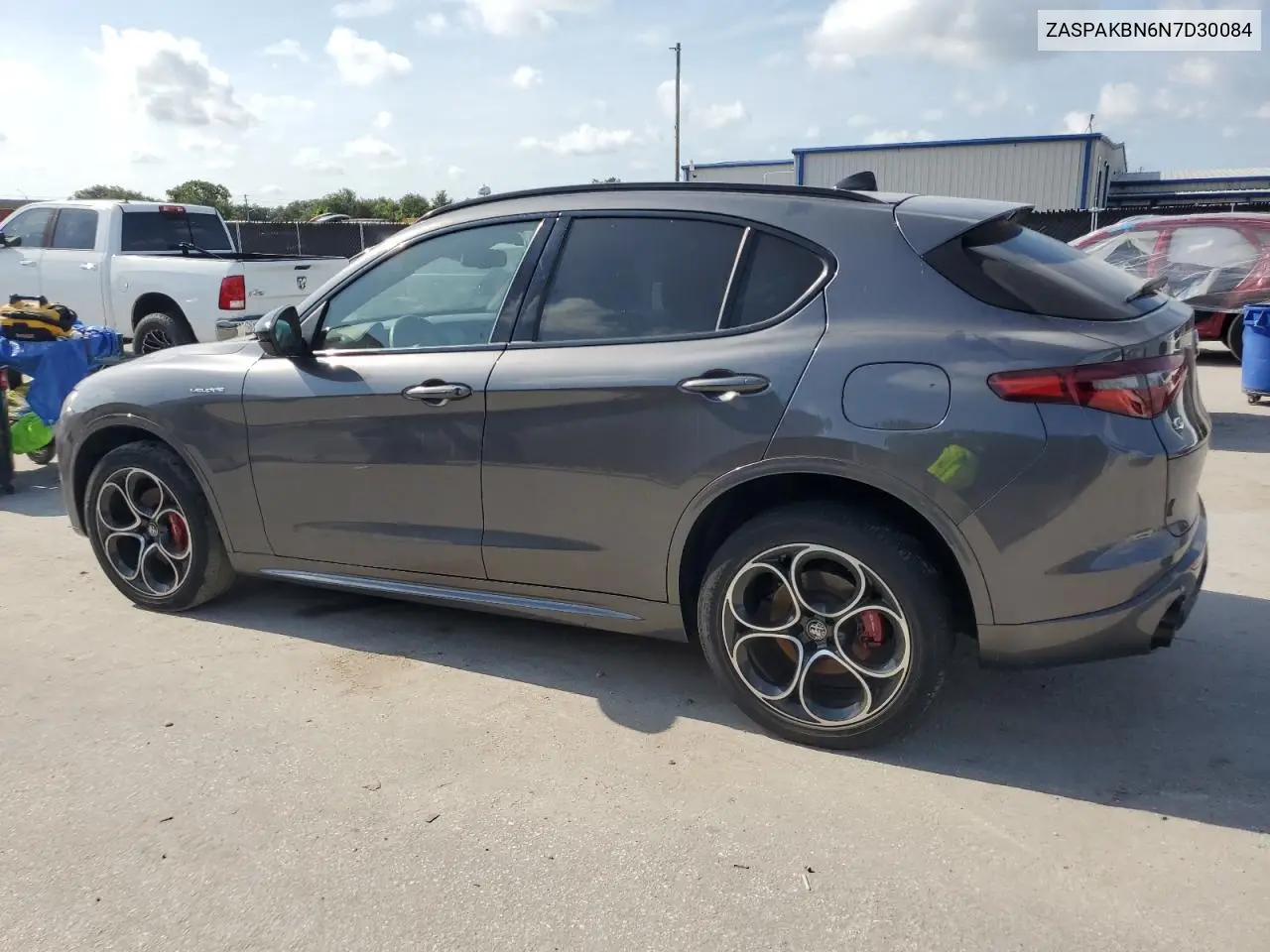 2022 Alfa Romeo Stelvio Ti VIN: ZASPAKBN6N7D30084 Lot: 65165635