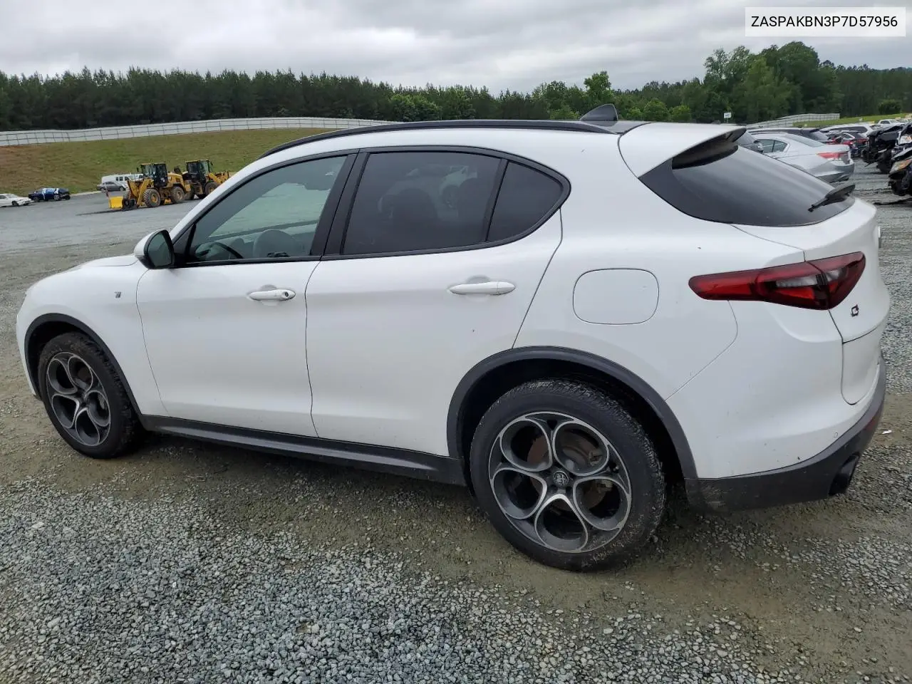 2023 Alfa Romeo Stelvio Ti VIN: ZASPAKBN3P7D57956 Lot: 58721705