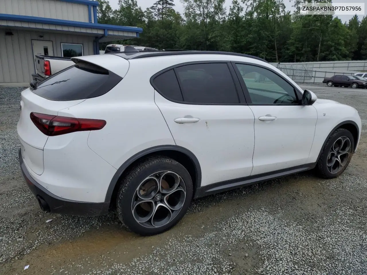 2023 Alfa Romeo Stelvio Ti VIN: ZASPAKBN3P7D57956 Lot: 58721705