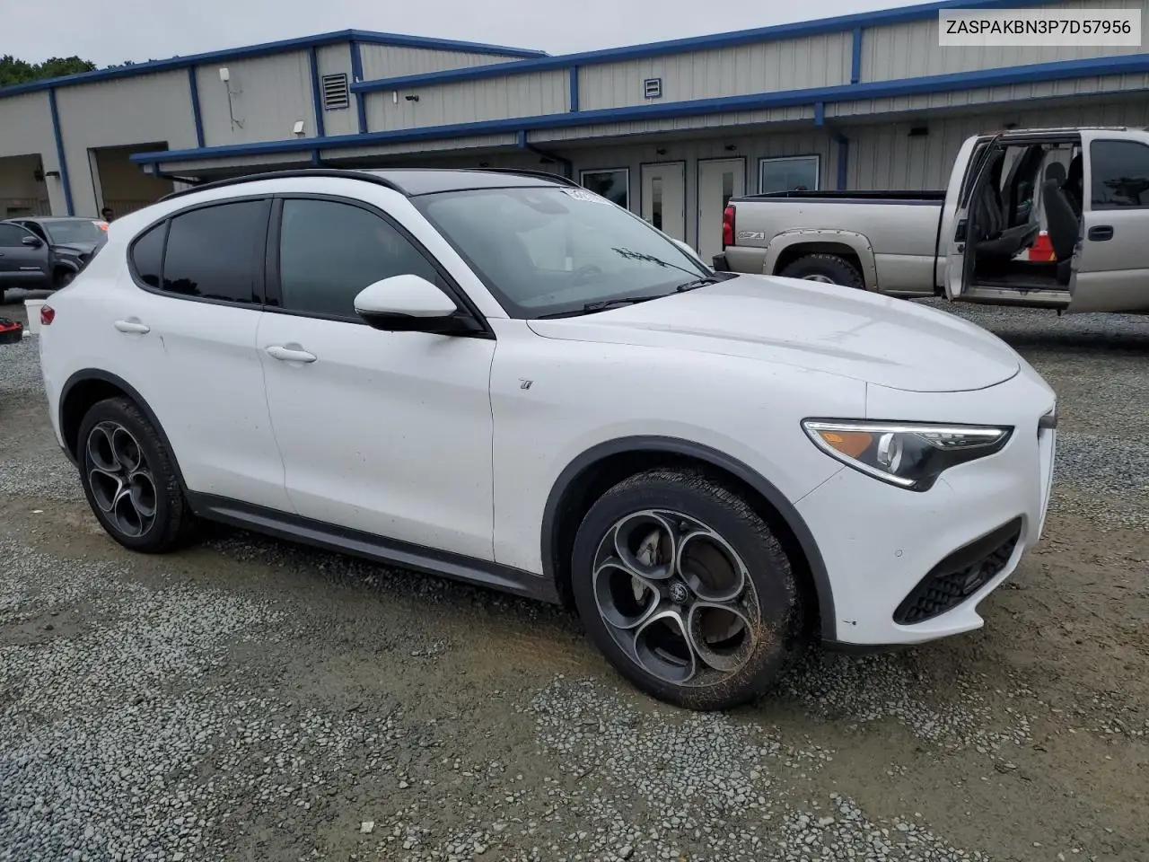 2023 Alfa Romeo Stelvio Ti VIN: ZASPAKBN3P7D57956 Lot: 58721705