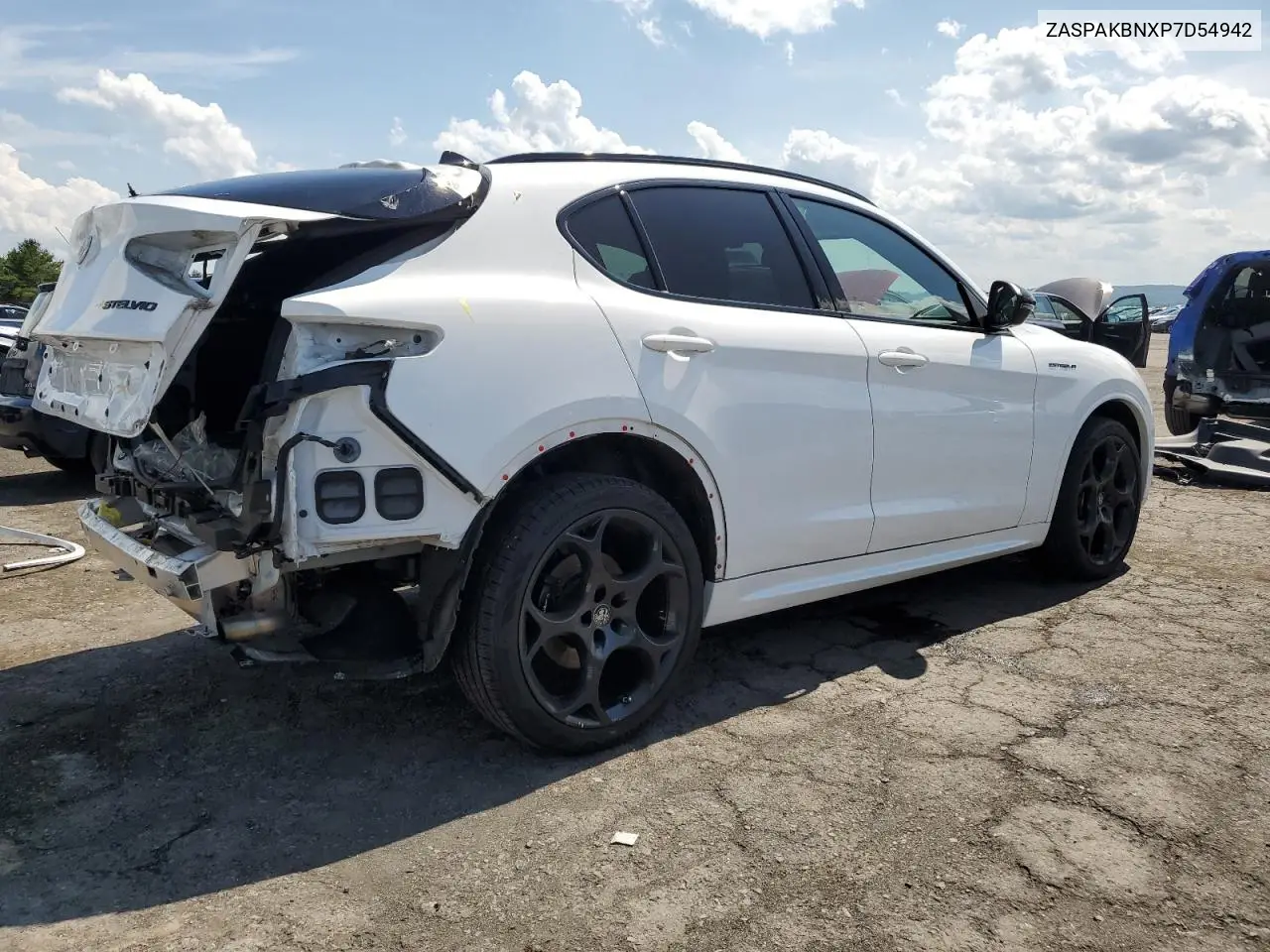 2023 Alfa Romeo Stelvio Ti VIN: ZASPAKBNXP7D54942 Lot: 60809075