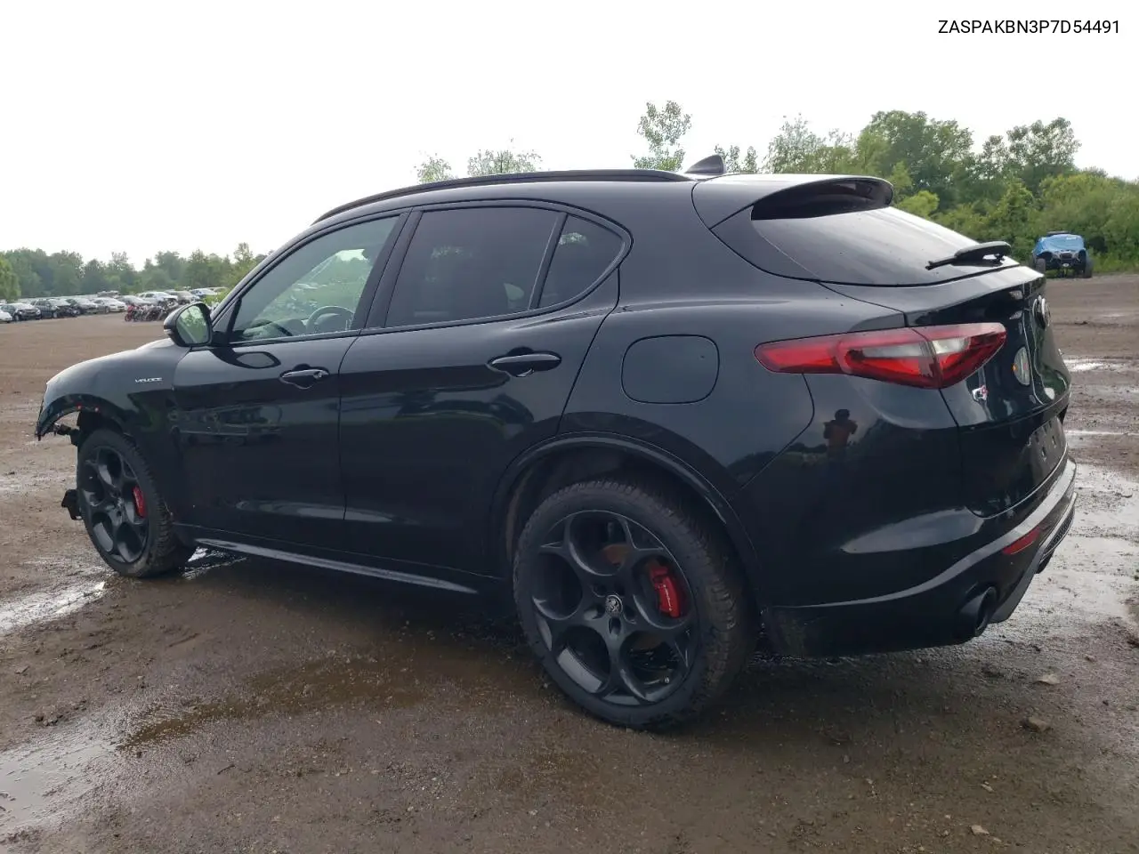 2023 Alfa Romeo Stelvio Ti VIN: ZASPAKBN3P7D54491 Lot: 61378965