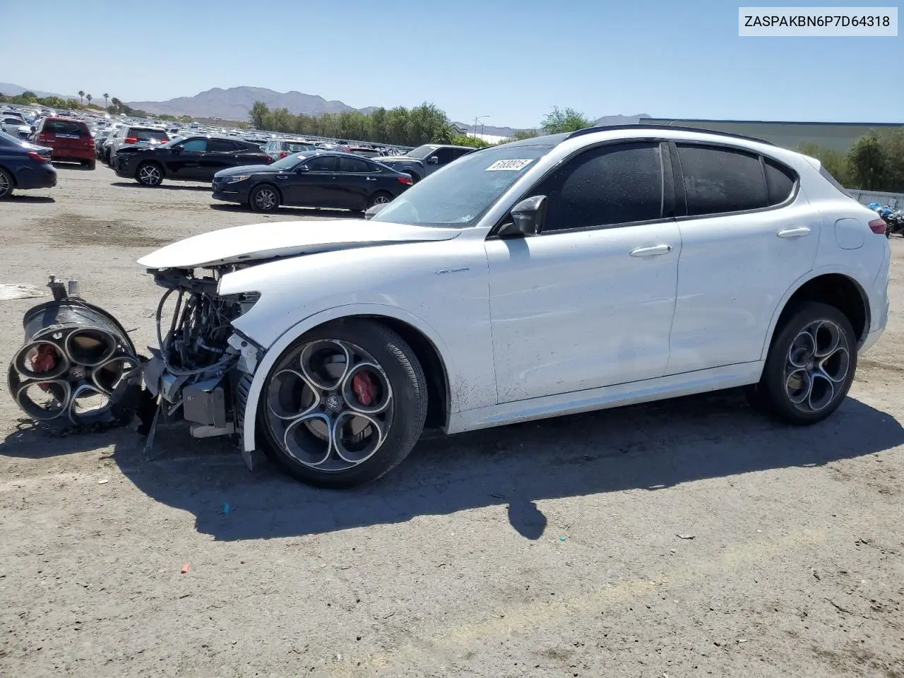 2023 Alfa Romeo Stelvio Ti VIN: ZASPAKBN6P7D64318 Lot: 61830915
