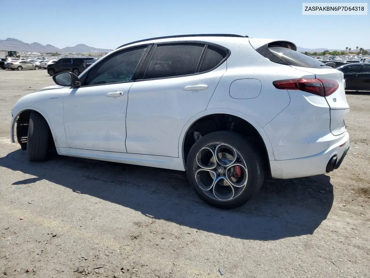 2023 Alfa Romeo Stelvio Ti VIN: ZASPAKBN6P7D64318 Lot: 61830915