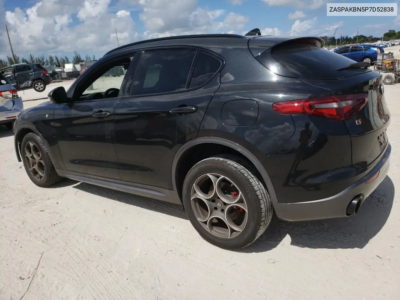 2023 Alfa Romeo Stelvio Ti VIN: ZASPAKBN5P7D52838 Lot: 61898305