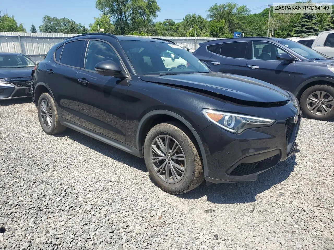 2023 Alfa Romeo Stelvio Sprint VIN: ZASPAKAN7P7D64149 Lot: 62989215