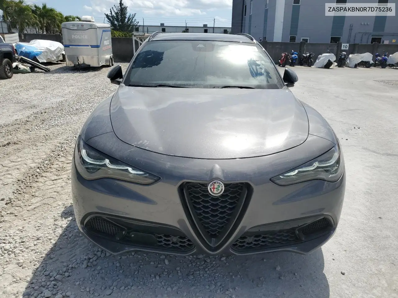 2024 Alfa Romeo Stelvio Ti VIN: ZASPAKBN0R7D75236 Lot: 48906355