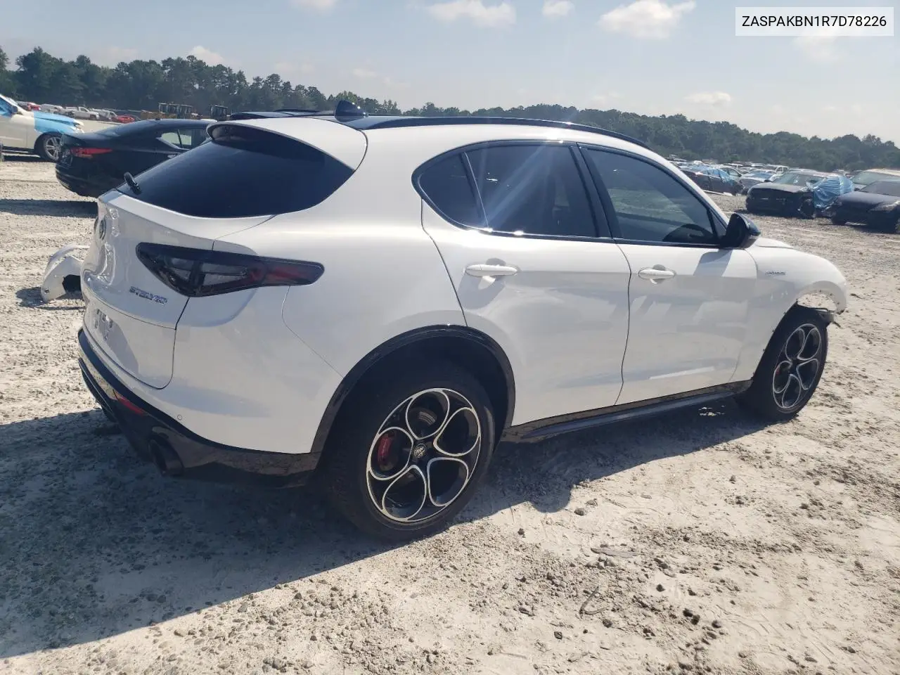 2024 Alfa Romeo Stelvio Ti VIN: ZASPAKBN1R7D78226 Lot: 62261635