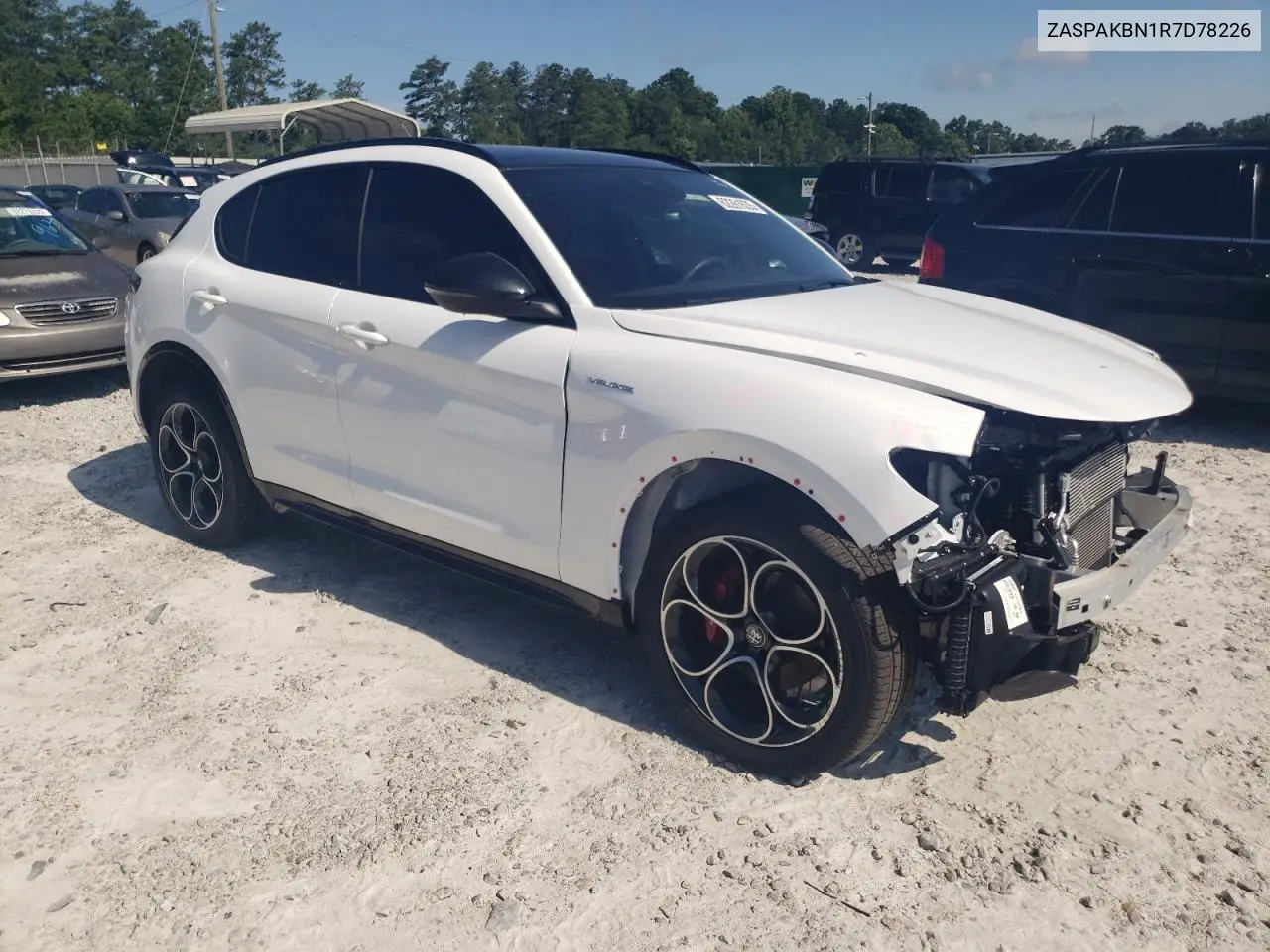 2024 Alfa Romeo Stelvio Ti VIN: ZASPAKBN1R7D78226 Lot: 62261635