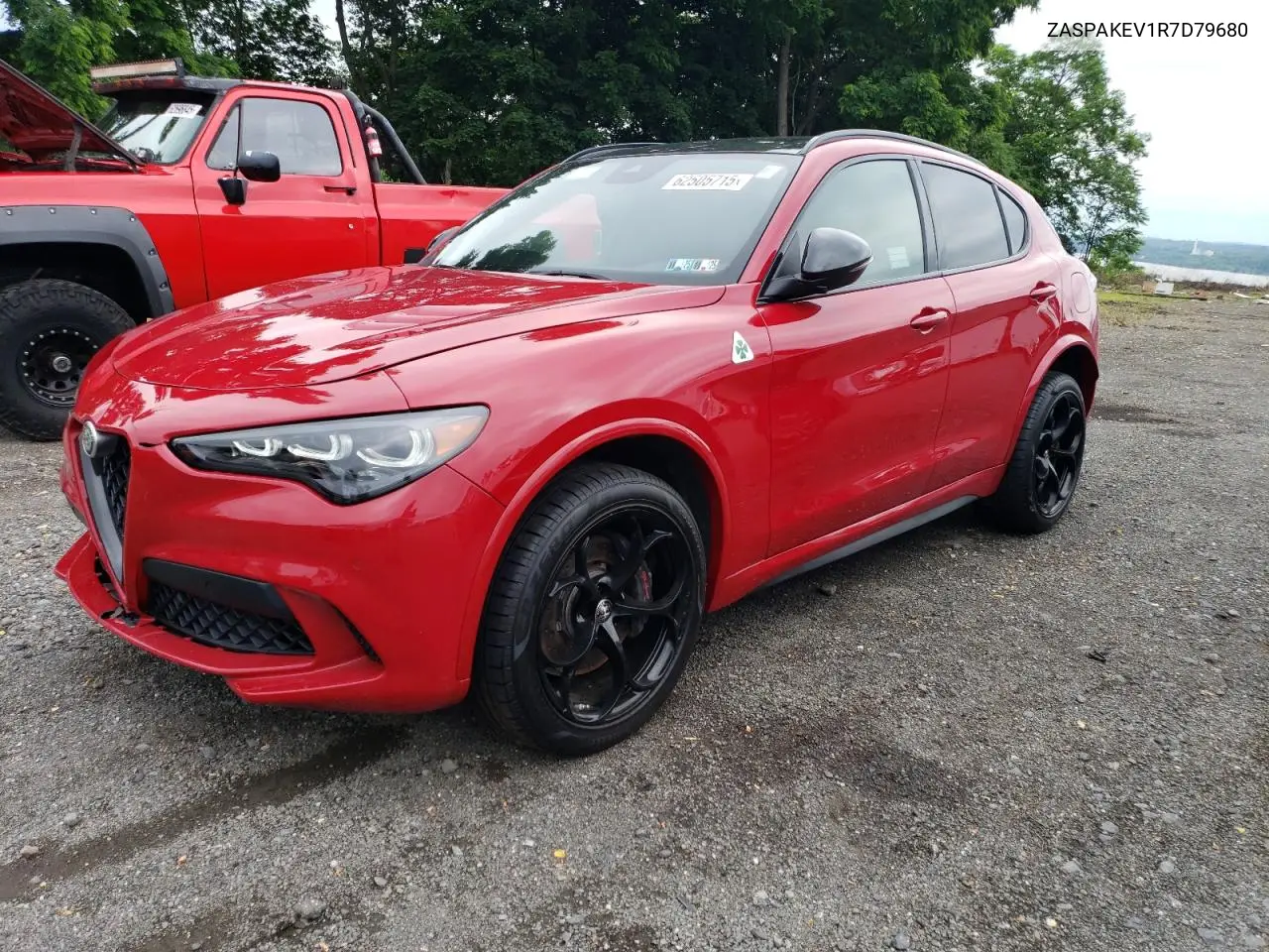 2024 Alfa Romeo Stelvio Quadrifoglio VIN: ZASPAKEV1R7D79680 Lot: 62505715