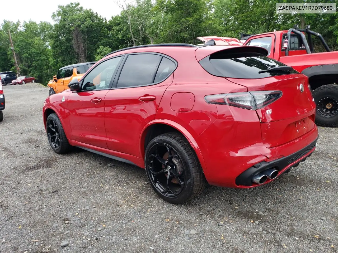 2024 Alfa Romeo Stelvio Quadrifoglio VIN: ZASPAKEV1R7D79680 Lot: 62505715