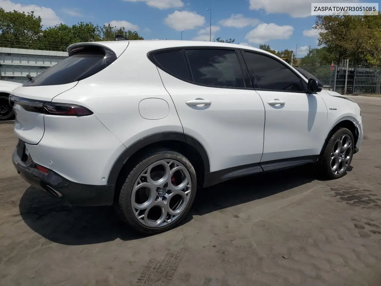 2024 Alfa Romeo Tonale Veloce VIN: ZASPATDW7R3051085 Lot: 54523695
