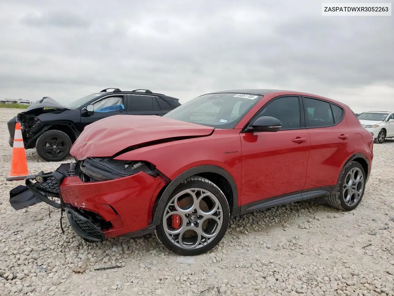2024 Alfa Romeo Tonale Veloce VIN: ZASPATDWXR3052263 Lot: 59061705
