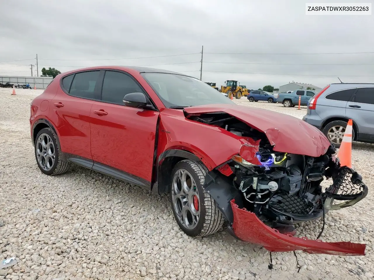 2024 Alfa Romeo Tonale Veloce VIN: ZASPATDWXR3052263 Lot: 59061705