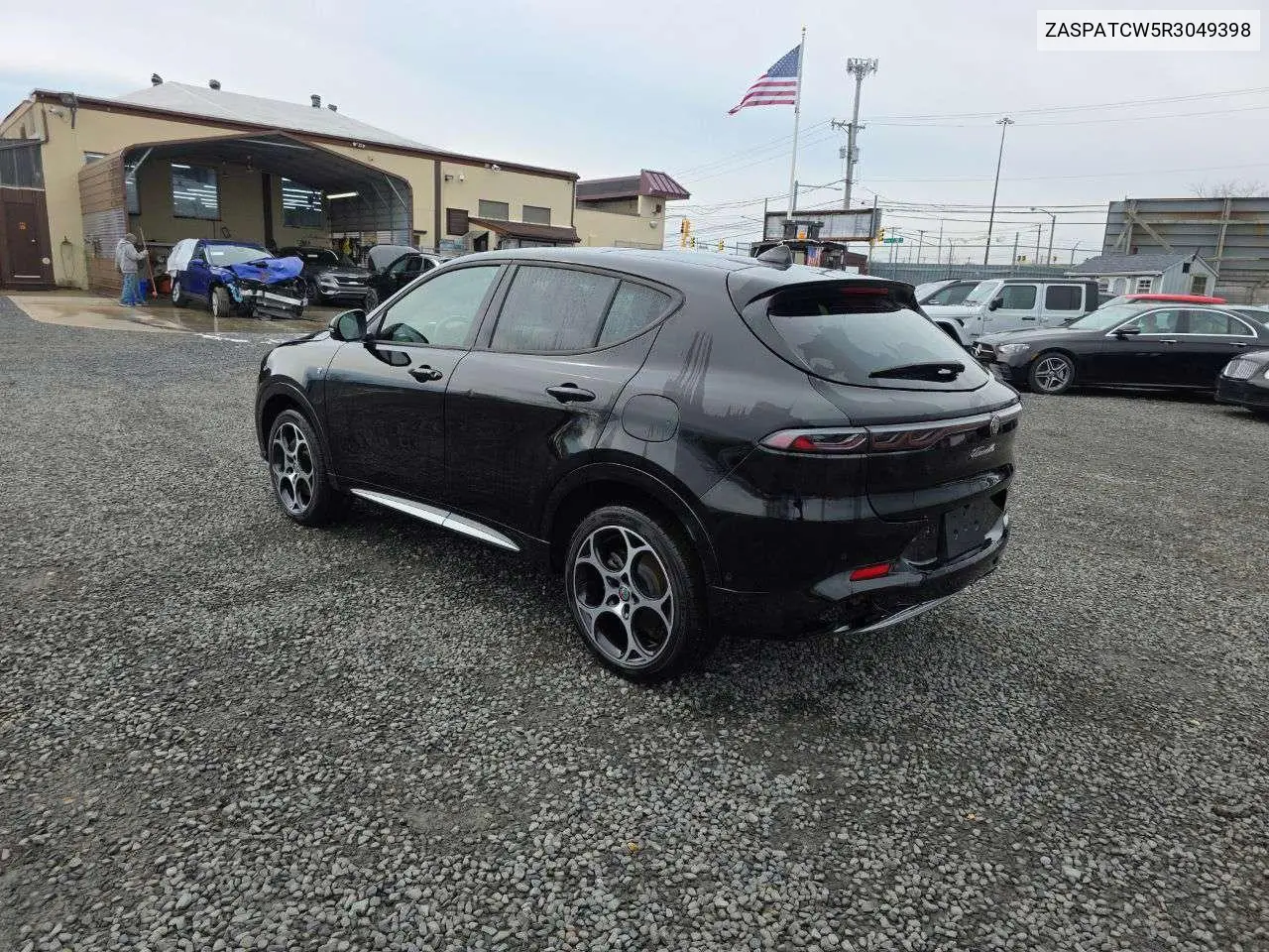 2024 Alfa Romeo Tonale Ti VIN: ZASPATCW5R3049398 Lot: 61620585