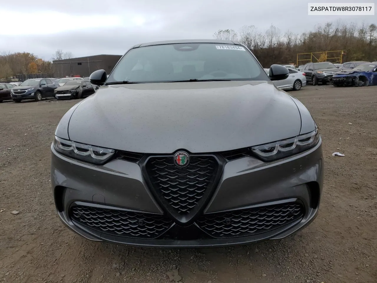 2024 Alfa Romeo Tonale Veloce VIN: ZASPATDW8R3078117 Lot: 78183494