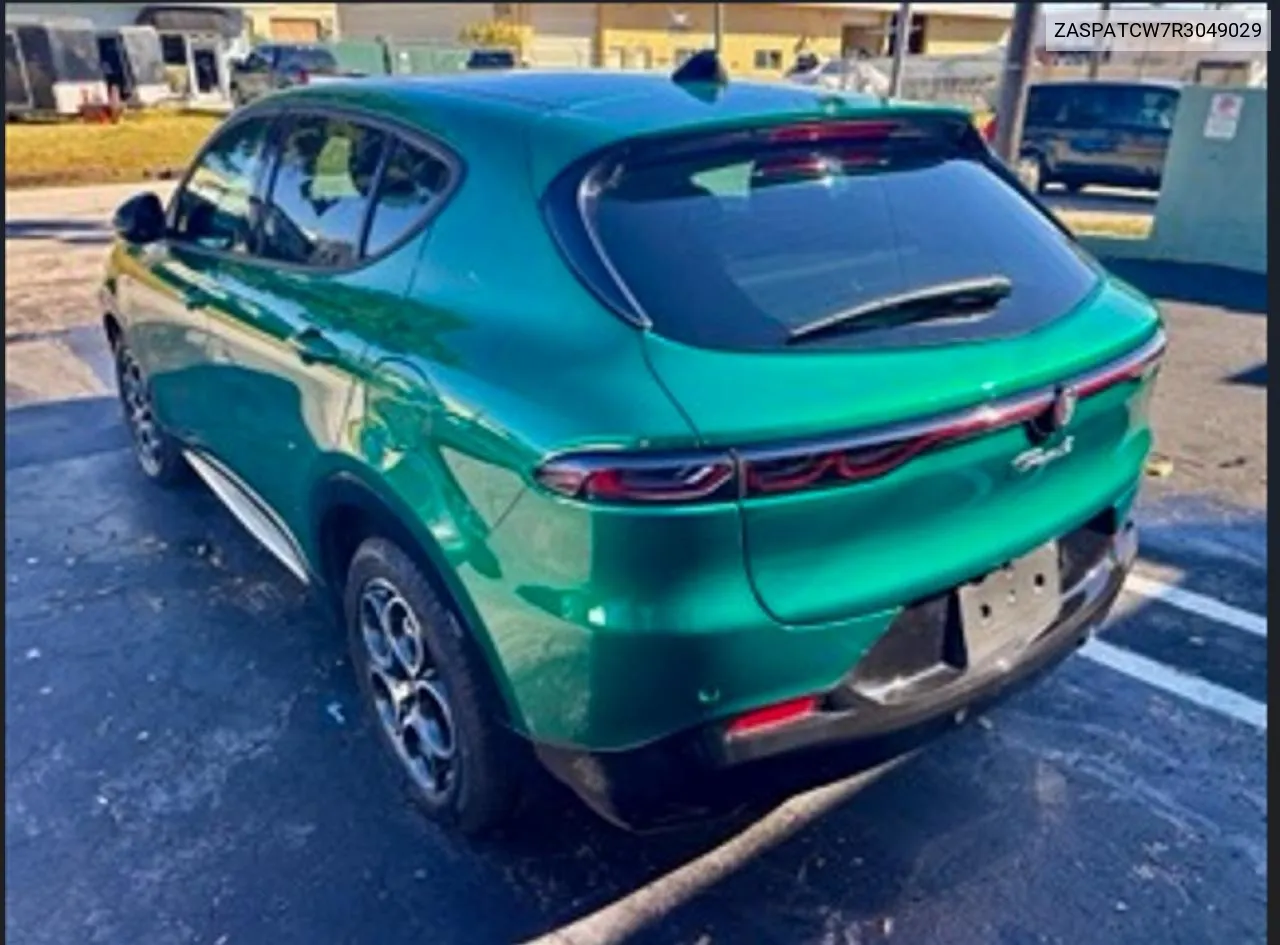2024 Alfa Romeo Tonale Ti VIN: ZASPATCW7R3049029 Lot: 84256584