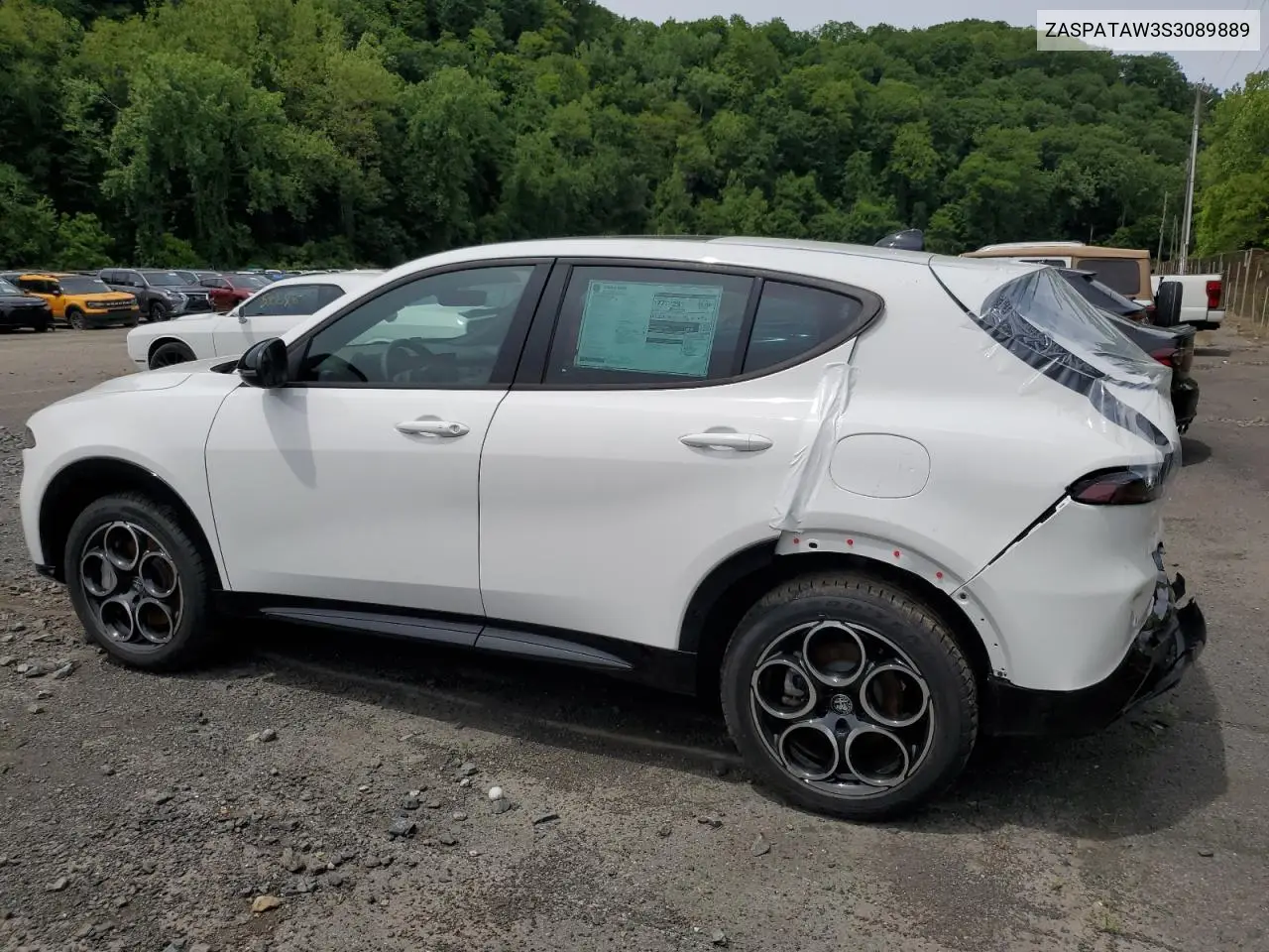 2025 Alfa Romeo Tonale Base VIN: ZASPATAW3S3089889 Lot: 58319955