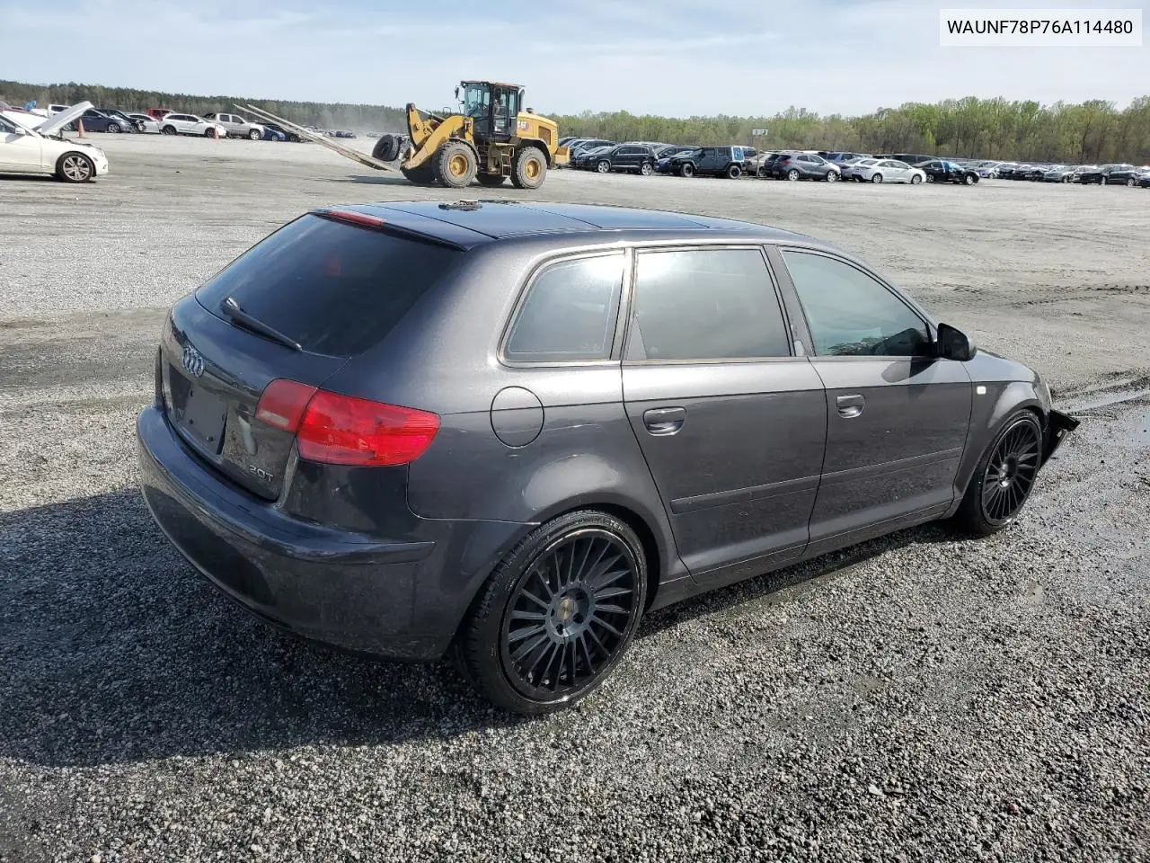 2006 Audi A3 2.0 Premium VIN: WAUNF78P76A114480 Lot: 51320435