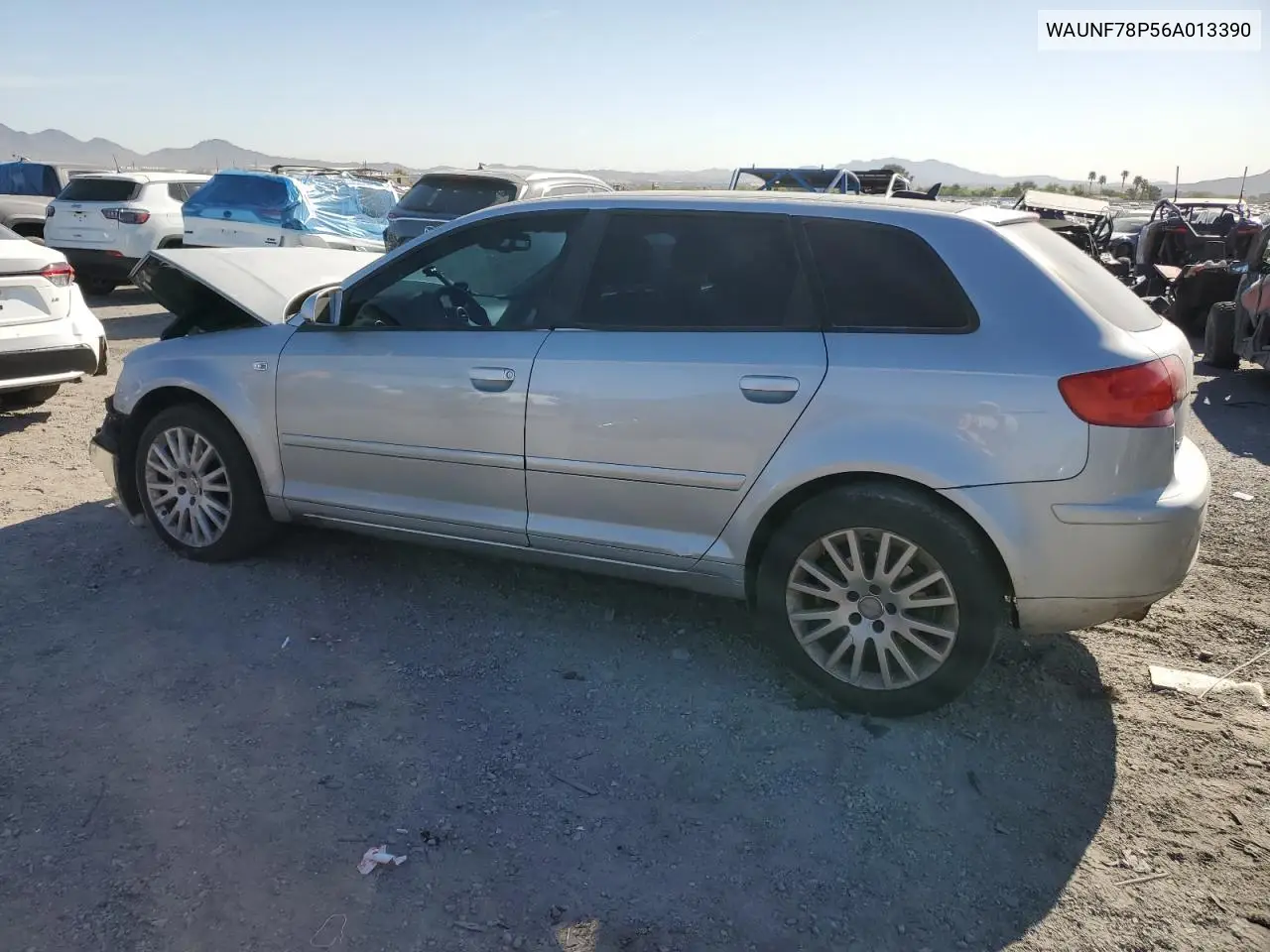 2006 Audi A3 2.0 Premium VIN: WAUNF78P56A013390 Lot: 52822435