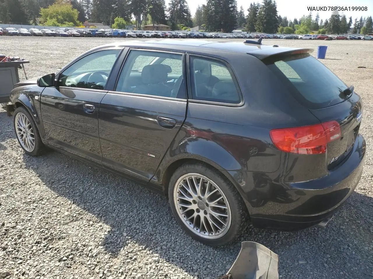 2006 Audi A3 S-Line 3.2 Quattro VIN: WAUKD78P36A199908 Lot: 56402995