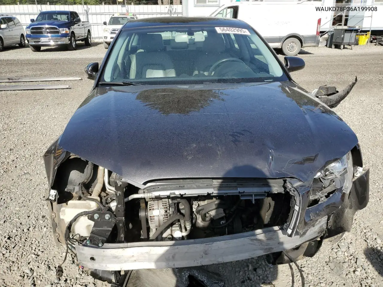 2006 Audi A3 S-Line 3.2 Quattro VIN: WAUKD78P36A199908 Lot: 56402995
