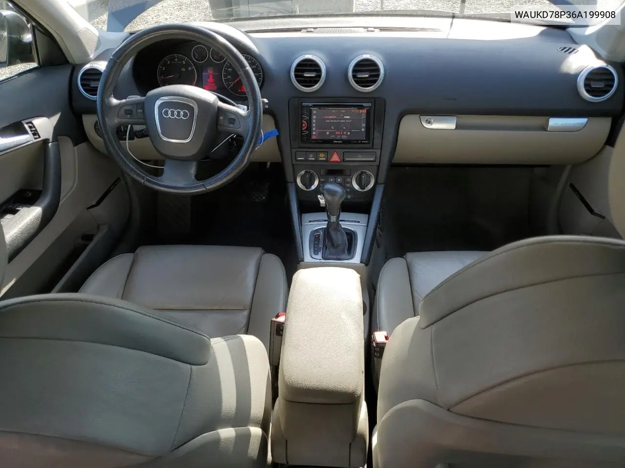 2006 Audi A3 S-Line 3.2 Quattro VIN: WAUKD78P36A199908 Lot: 56402995
