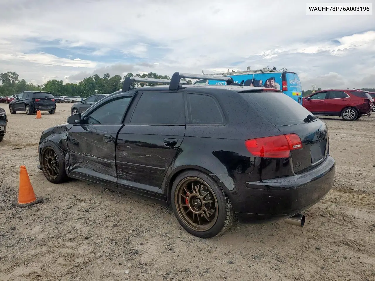 2006 Audi A3 2 VIN: WAUHF78P76A003196 Lot: 62294955