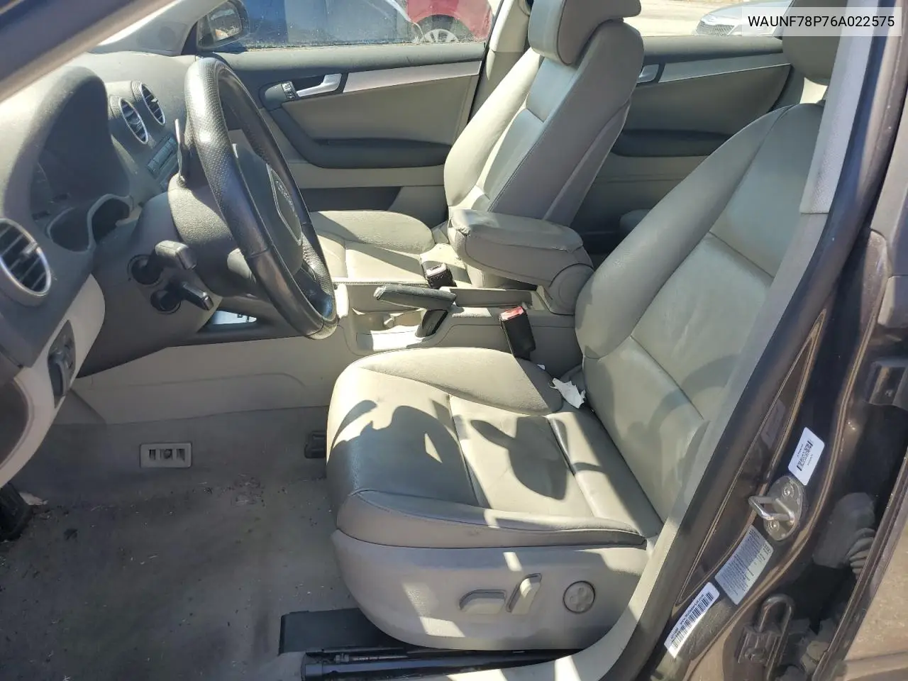 2006 Audi A3 2.0 Premium VIN: WAUNF78P76A022575 Lot: 63123645