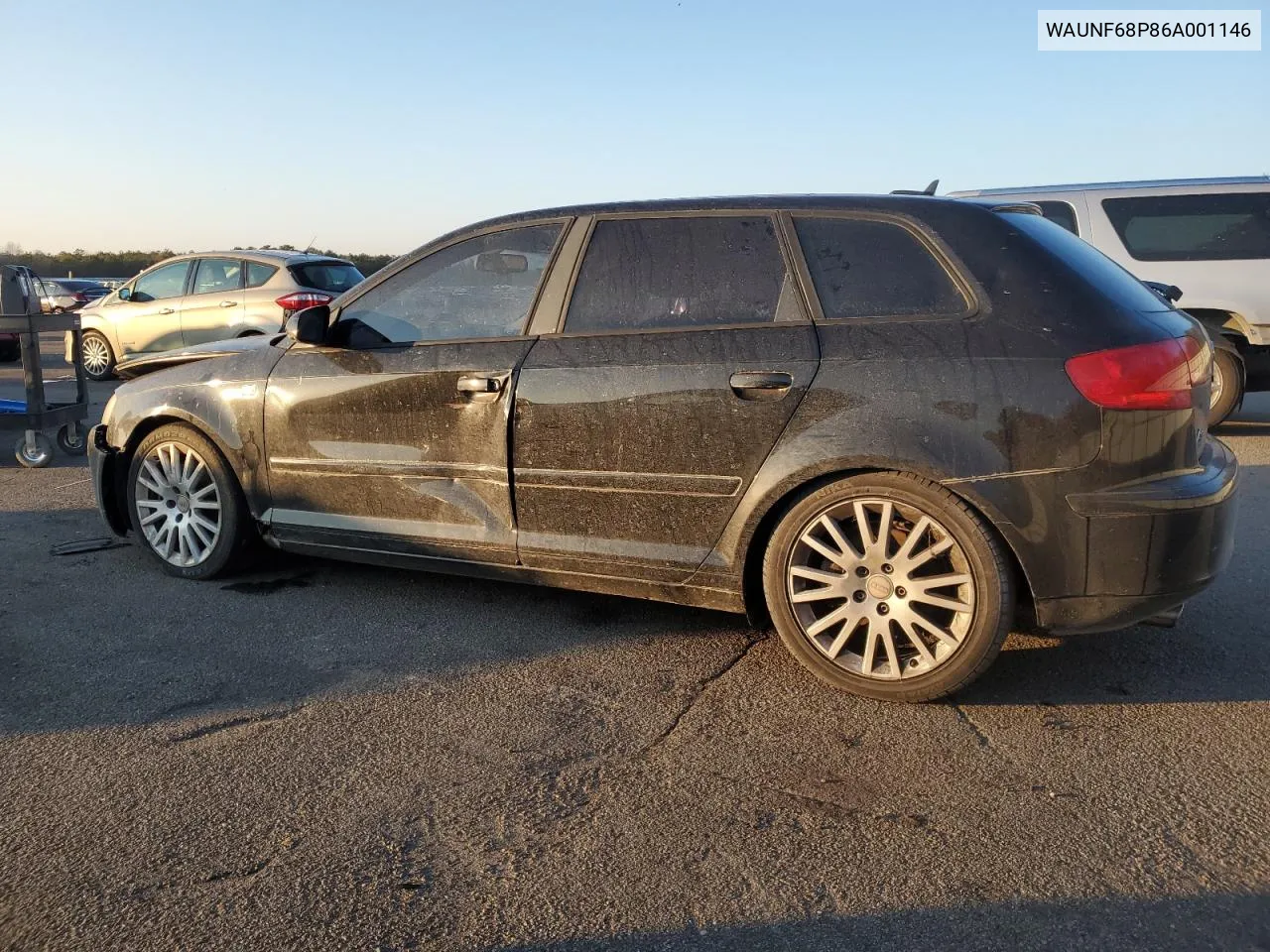 2006 Audi A3 2.0 Premium VIN: WAUNF68P86A001146 Lot: 86570354