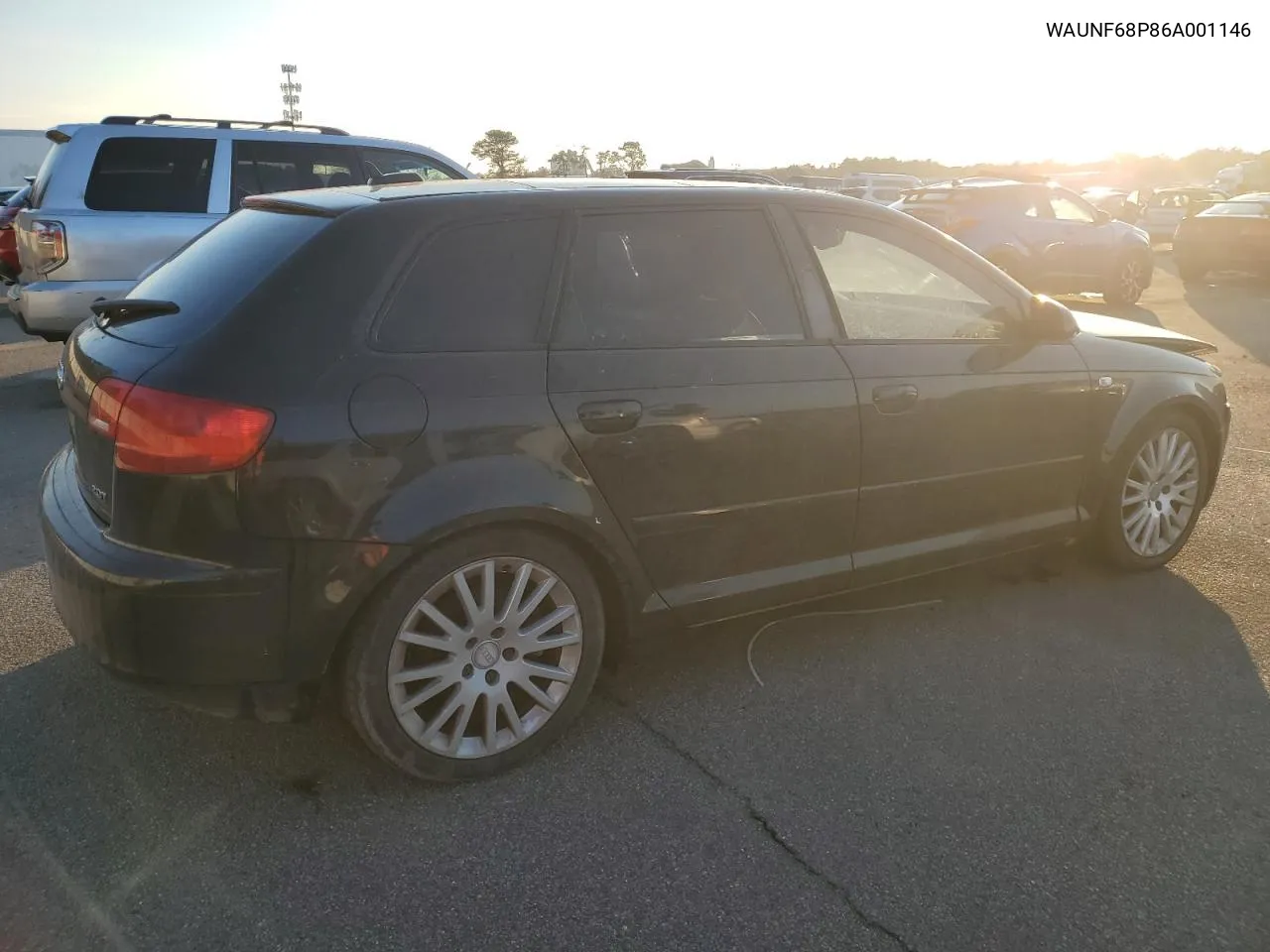 2006 Audi A3 2.0 Premium VIN: WAUNF68P86A001146 Lot: 86570354