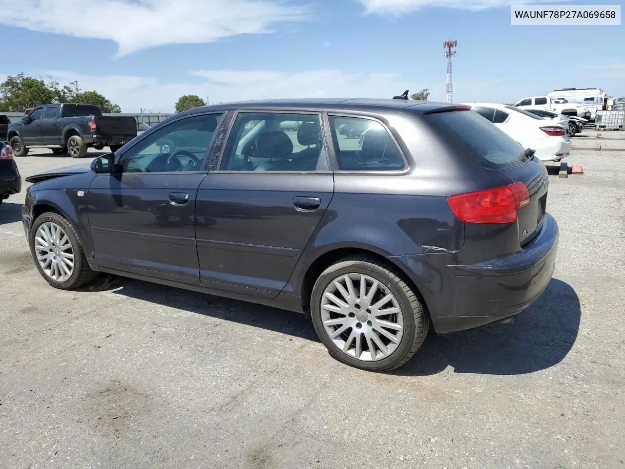 2007 Audi A3 2.0 Premium VIN: WAUNF78P27A069658 Lot: 52760205