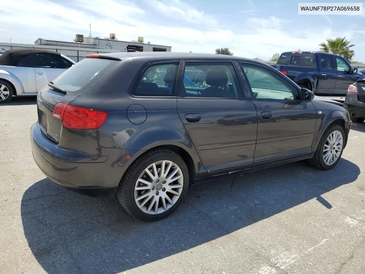 2007 Audi A3 2.0 Premium VIN: WAUNF78P27A069658 Lot: 52760205