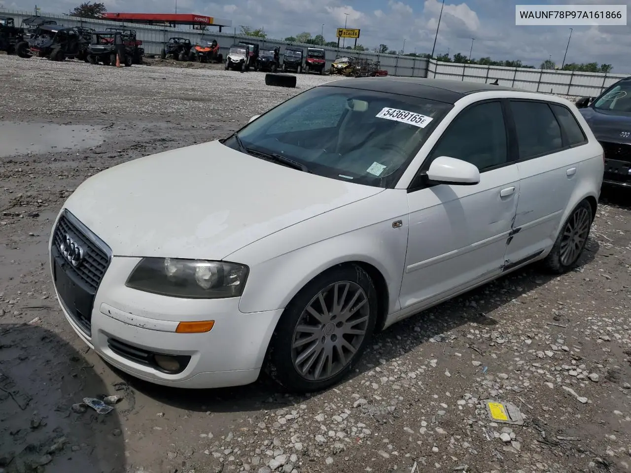 2007 Audi A3 2.0 Premium VIN: WAUNF78P97A161866 Lot: 54369165